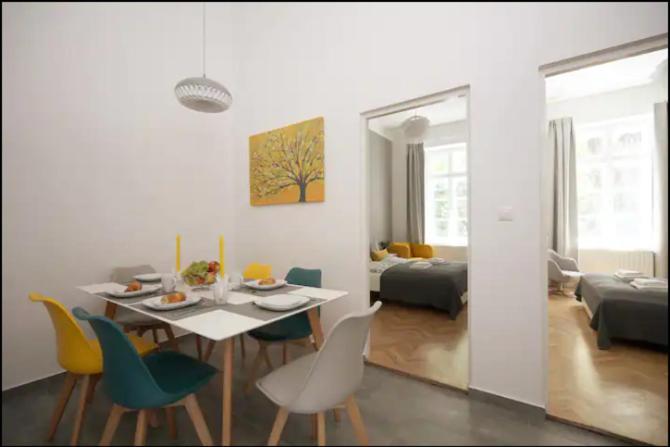 3Bdr-2Bath-3Ac Design Apt, Central, Secured Parking, Quiet Будапешт Экстерьер фото